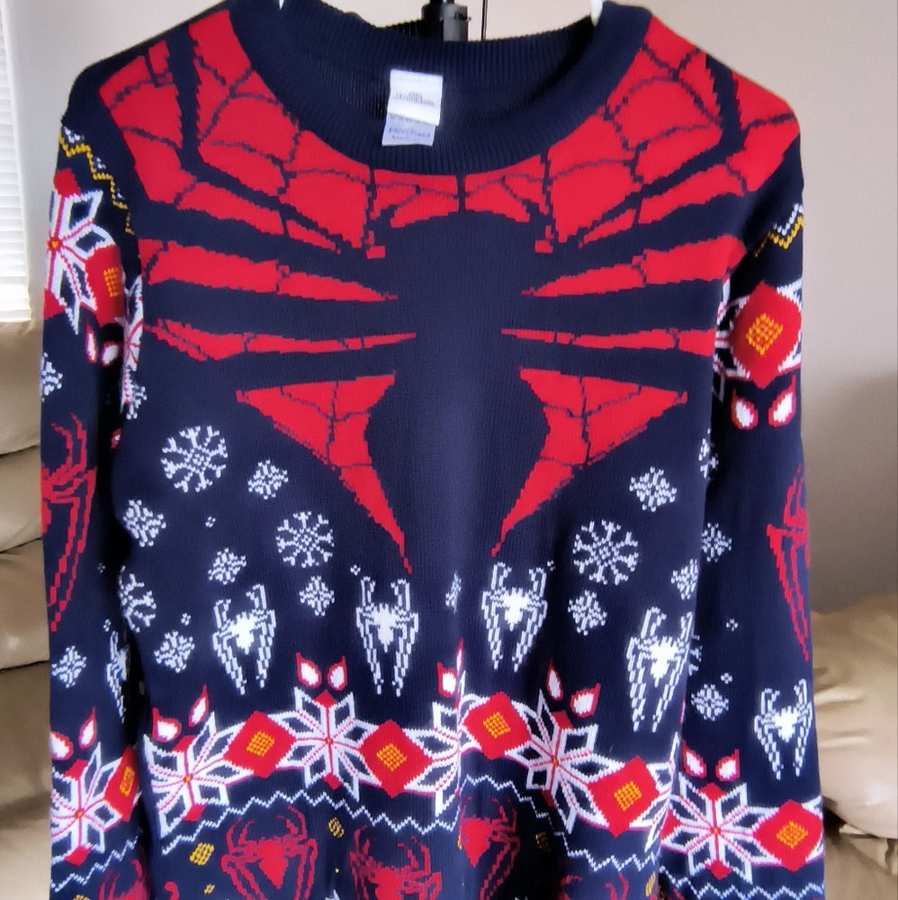 Spider-Man Christmas sweater